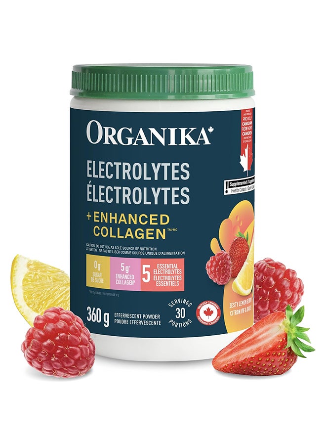 Organika Electrlyts Colgn Lemonbery 360G - Image 1